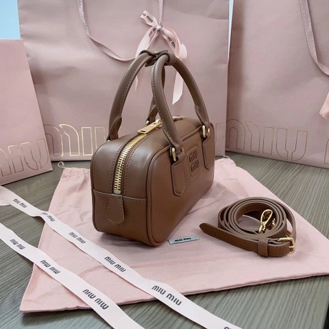 Miu Miu Arcadie 가죽 가방 5BB142_2CR3_F0046_V_OON 꼬냑 M1