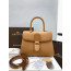 Delvaux Brillant MM 로데오 송아지 가죽 베지탈